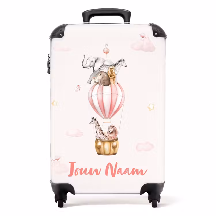 Vliegend circus NBS - Handbagage koffer - Kinderen Unisex middel -productfoto_recht