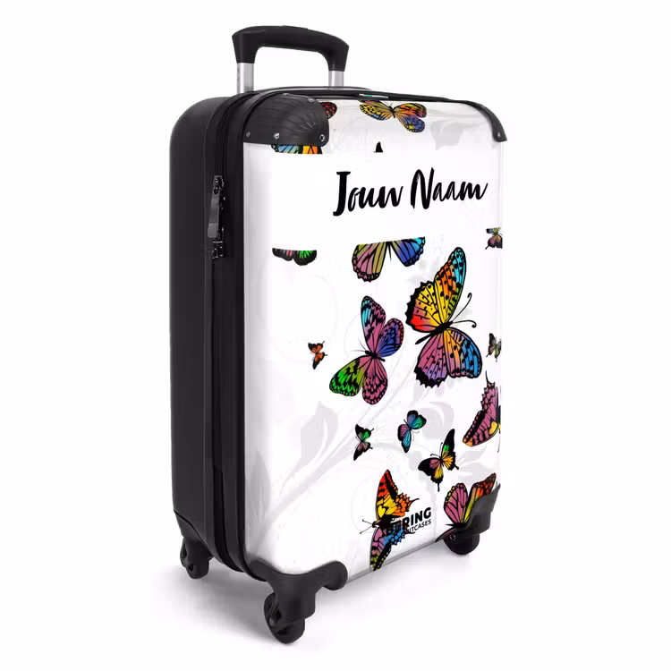 Vlinderstorm NBS - Handbagage koffer - Kinderen Unisex middel -productfoto_3d