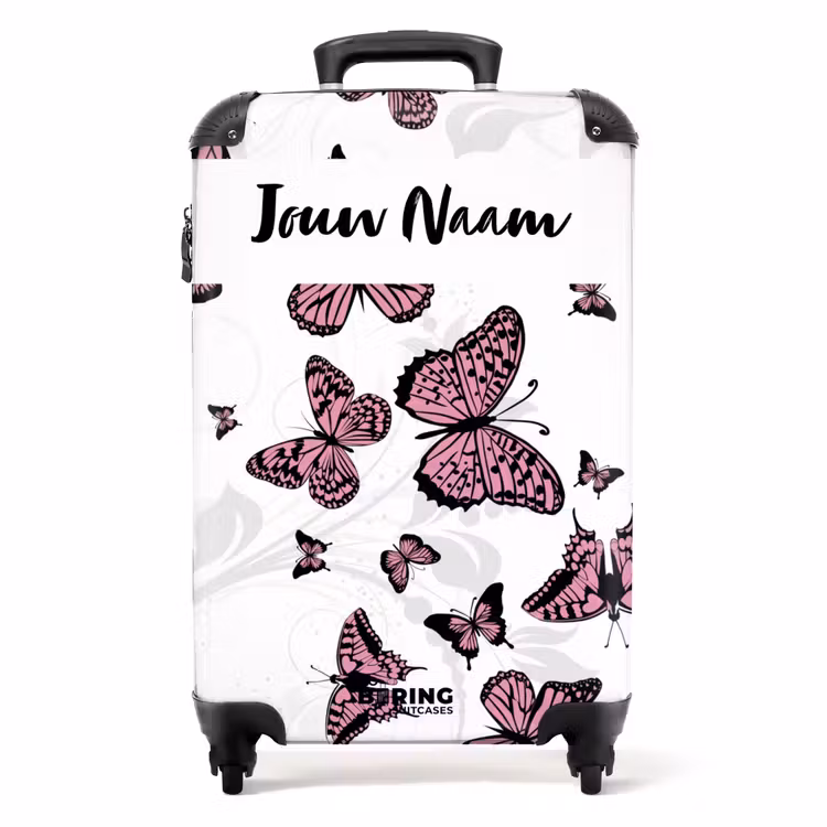 Vlinderzee NBS - Handbagage koffer - Kinderen Unisex middel -productfoto_recht