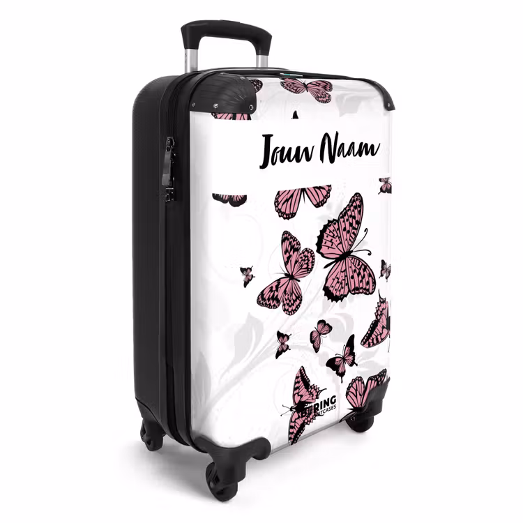 Vlinderzee NBS - Handbagage koffer - Kinderen Unisex middel -productfoto_3d