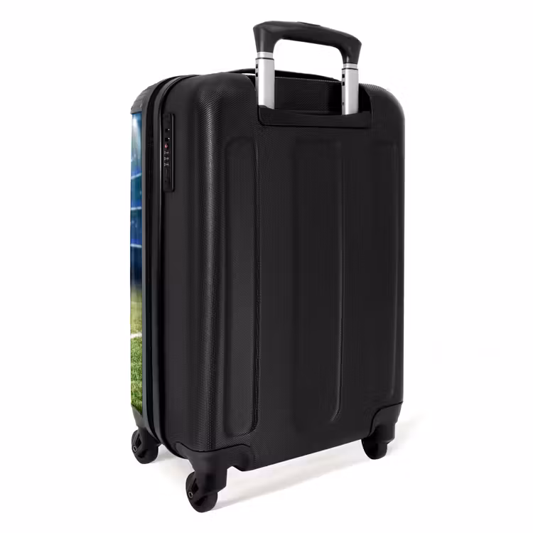 Voetbal spotlight NBS - Handbagage koffer - Kinderen Unisex middel -achterkant