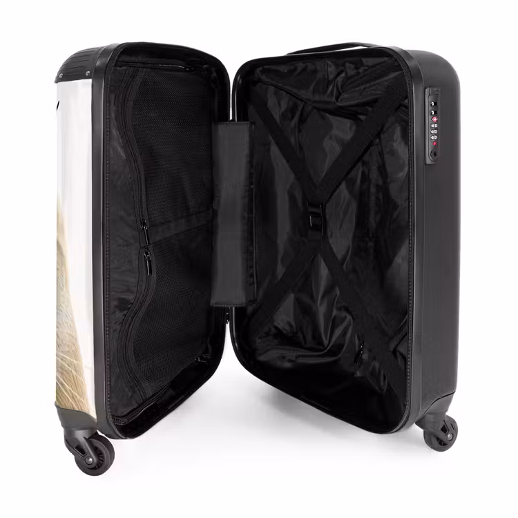 Zyon Zeehond NBS - Handbagage koffer - Kinderen Unisex middel -binnenkant