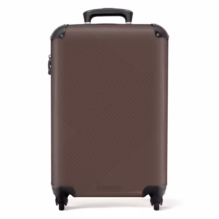 Minimal - Kruisende lijnen op NBS - Handbagage koffer - Unisex middel -productfoto_recht
