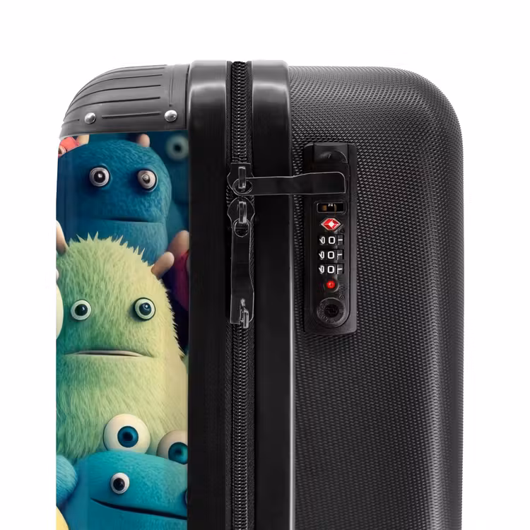 Monster Menigte NBS - Handbagage koffer - Unisex middel -slot