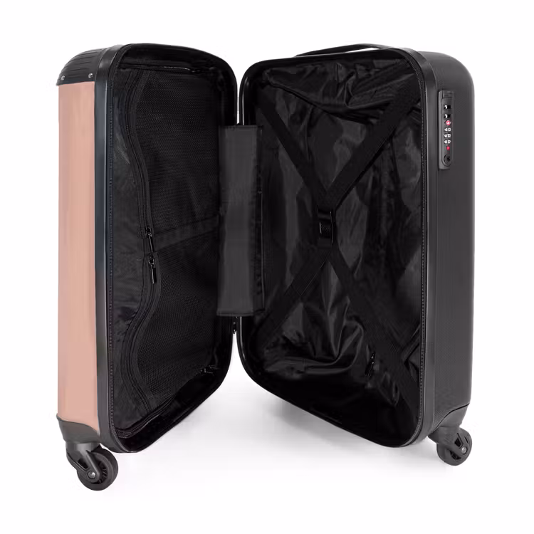 3 NBS - Handbagage koffer - Unisex middel -binnenkant