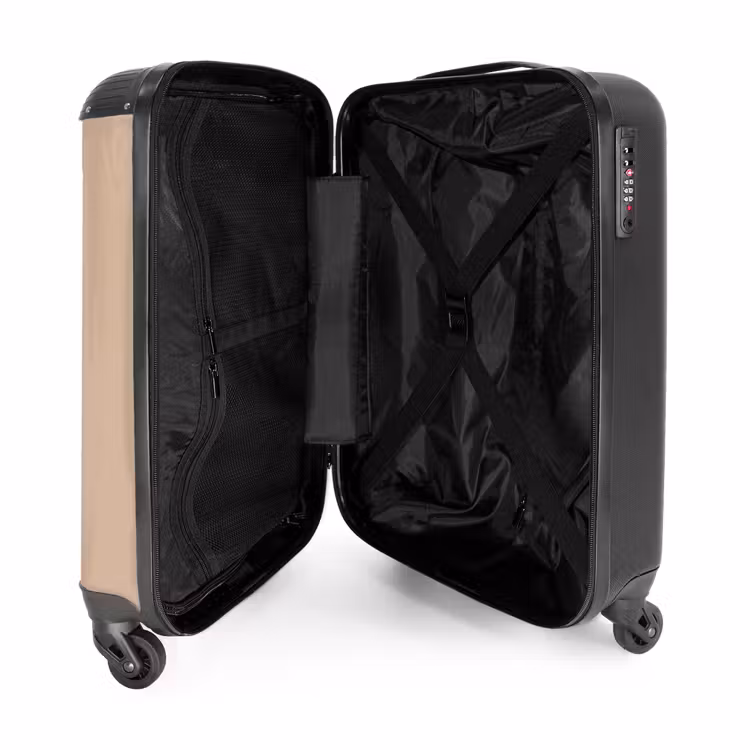 4 NBS - Handbagage koffer - Unisex middel -binnenkant