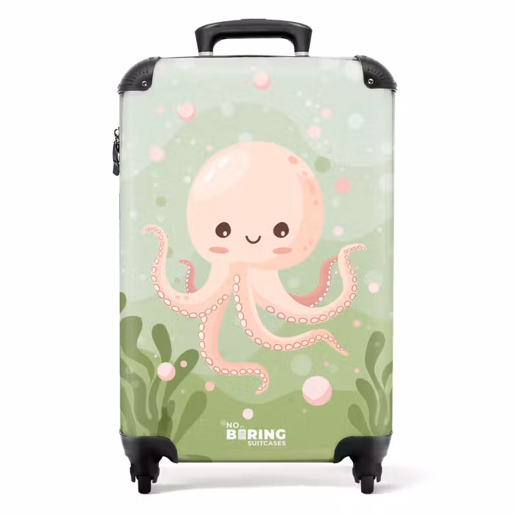 Olga octopus NBS - Handbagage koffer - Unisex middel -productfoto_recht