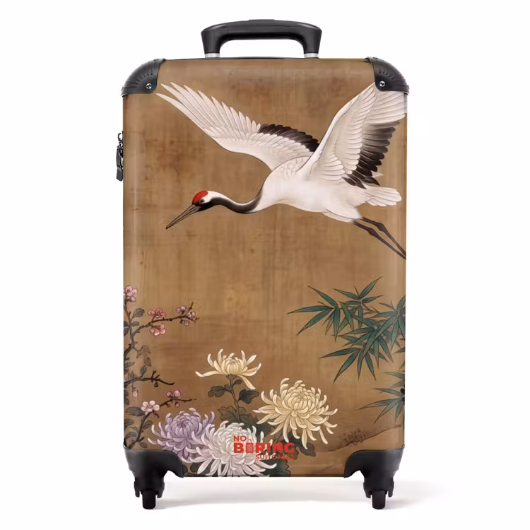 Koffer - Oosters - Elegant - Kleurrijk - Oosters - Elegant - Kleurrijk NBS - Handbagage koffer - Volwassenen Unisex middel