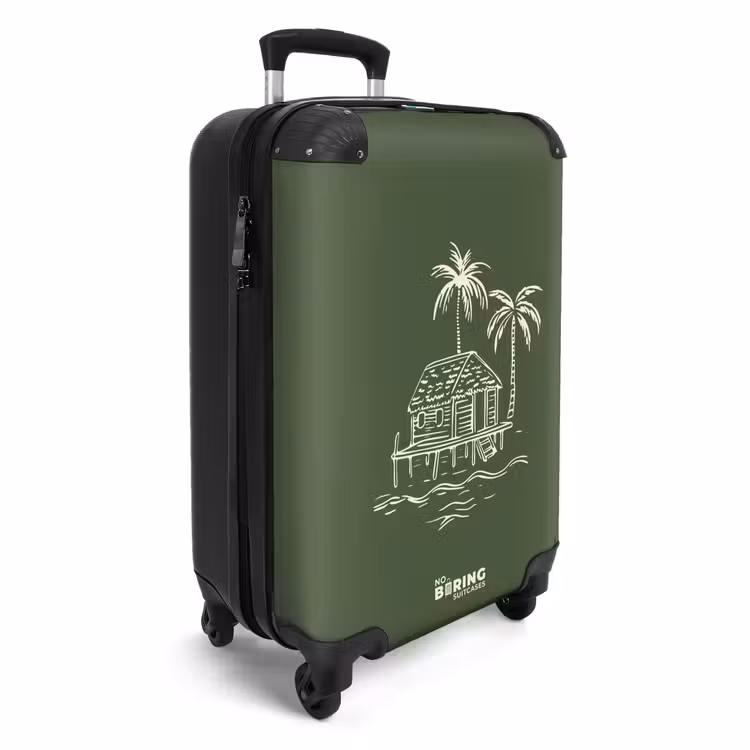 10 NBS - Handbagage koffer - Unisex middel -productfoto_3d