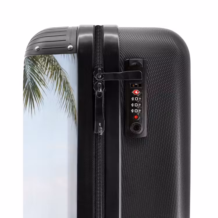 Palmbomen - Pad - Horizon NBS - Handbagage koffer - Volwassenen Unisex middel -slot