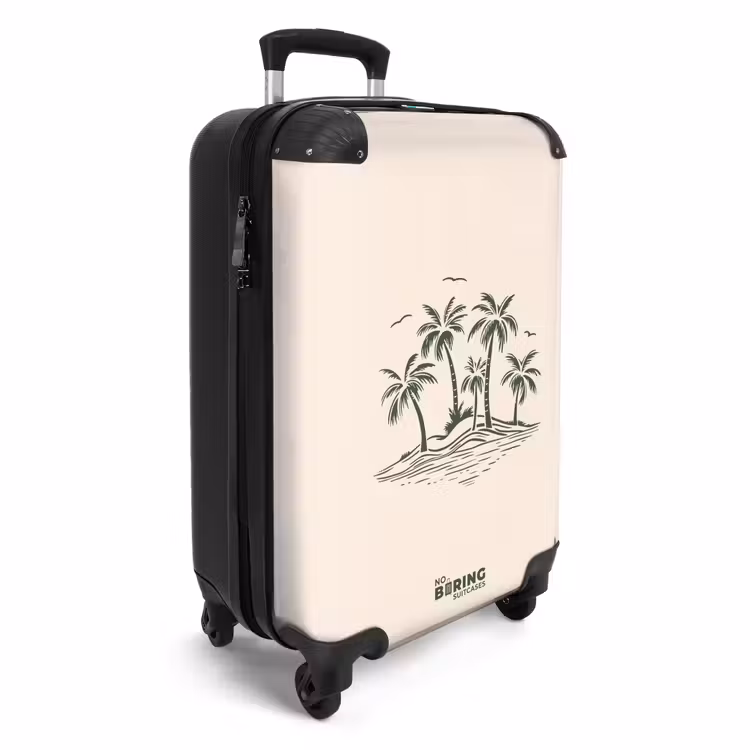7 NBS - Handbagage koffer - Unisex middel -productfoto_3d