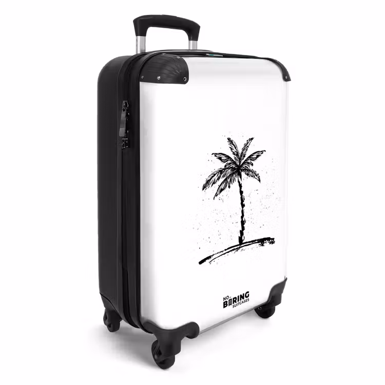 1 NBS - Handbagage koffer - Unisex middel -productfoto_3d
