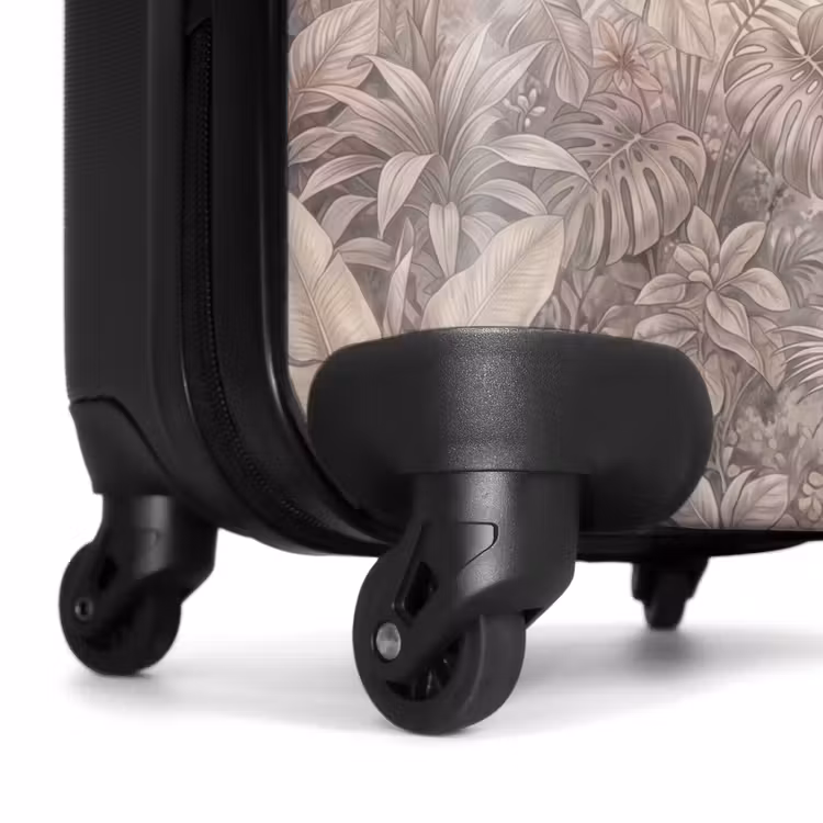 Koffer - Papagaai - Jungle - Tropisch - Papagaai - Jungle - Tropisch NBS - Handbagage koffer - Volwassenen Unisex middel