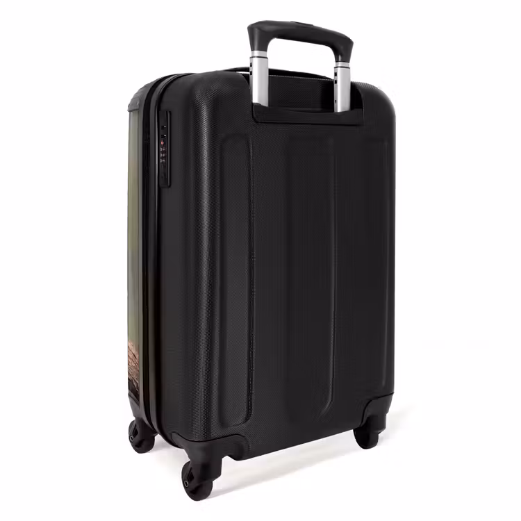 Koffer - Papagaai - Tak - Natuur - Kleurrijk - Papagaai - Tak - Natuur - Kleurrijk NBS - Handbagage koffer - Volwassenen Unisex middel