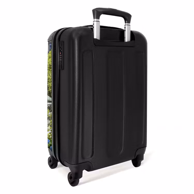 Koffer - Park - Fontein - Stad - Natuur - Park - Fontein - Stad - Natuur NBS - Handbagage koffer - Volwassenen Unisex middel