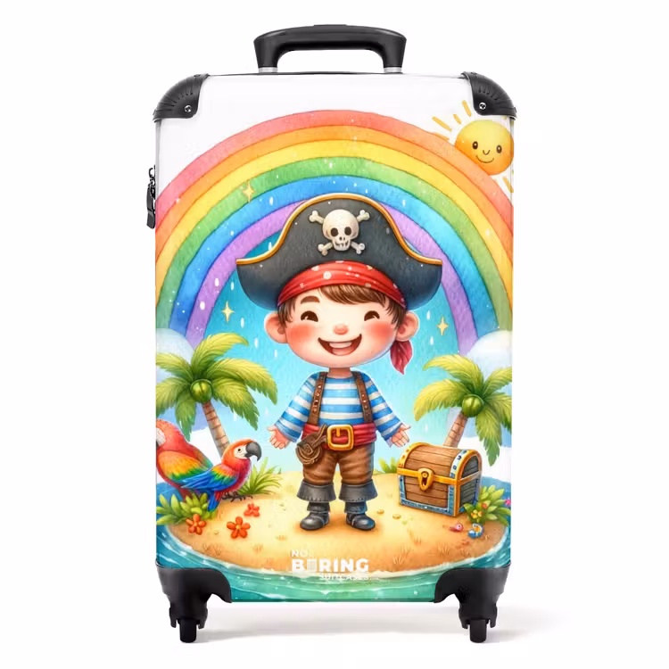 Pascal piraatje NBS - Handbagage koffer - Unisex middel -productfoto_recht