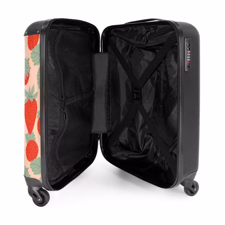 28 NBS - Handbagage koffer - Unisex middel -binnenkant