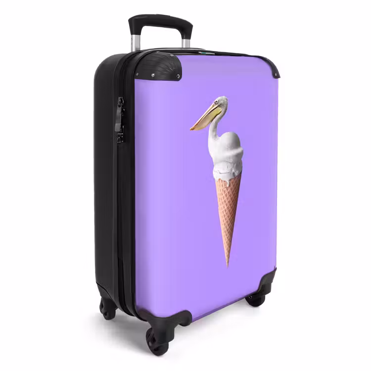 Pelikaanhoorntje NBS - Handbagage koffer - Unisex middel -productfoto_3d