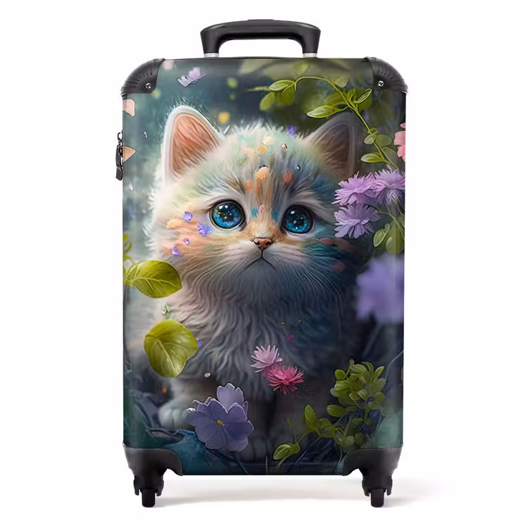 Pippa Poes NBS - Handbagage koffer - Unisex middel -productfoto_recht