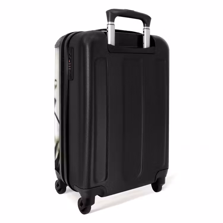 Koffer - Planten - Bladeren - Natuur - Minimalistisch - Groen - Planten - Bladeren - Natuur - Minimalistisch - Groen NBS - Handbagage koffer - Volwassenen Unisex middel