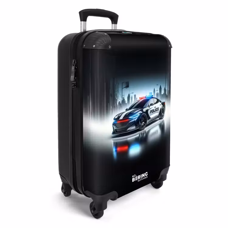 Politie powercar NBS - Handbagage koffer - Unisex middel -productfoto_3d