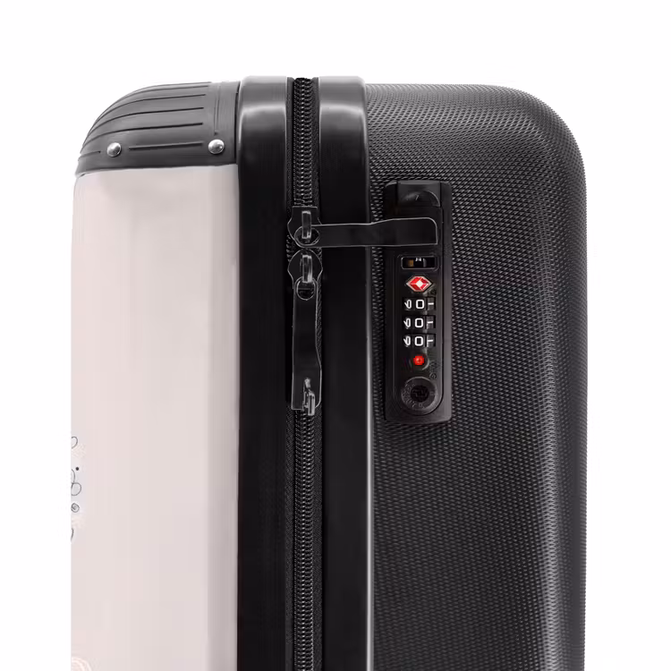 Prinses met krulletjes NBS - Handbagage koffer - Unisex middel -slot