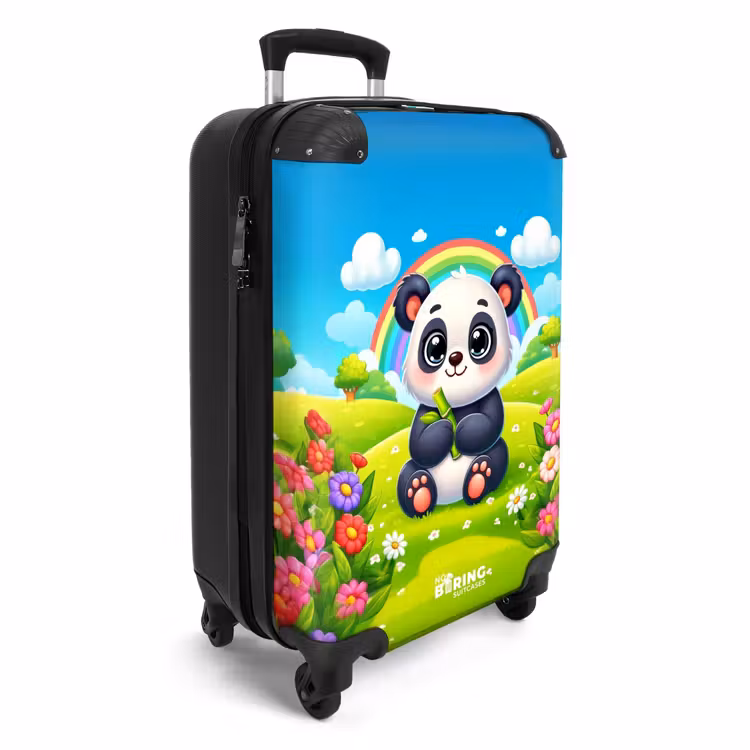 Pukkie Panda NBS - Handbagage koffer - Unisex middel -productfoto_3d