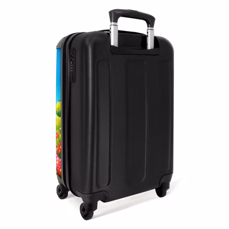 Pukkie Panda NBS - Handbagage koffer - Unisex middel -achterkant