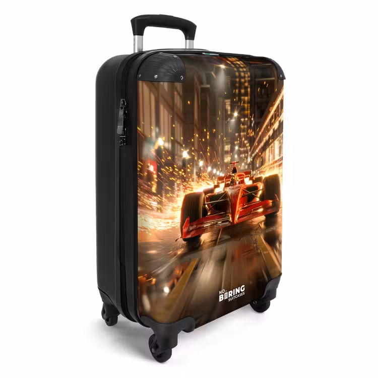 Rapid red NBS - Handbagage koffer - Unisex middel -productfoto_3d