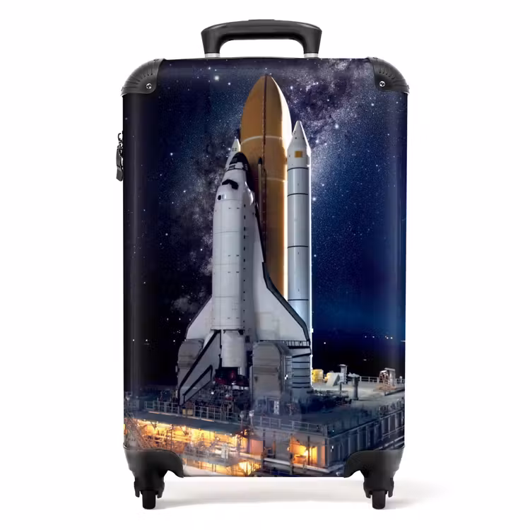 Rijzende raket NBS - Handbagage koffer - Unisex middel -productfoto_recht
