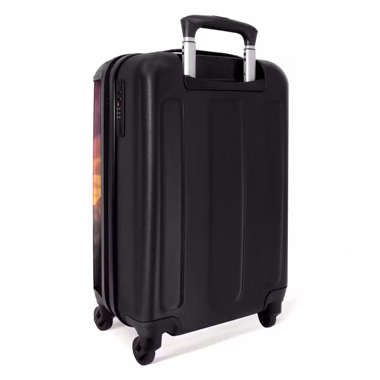 Rode reuzendraak NBS - Handbagage koffer - Unisex middel -achterkant