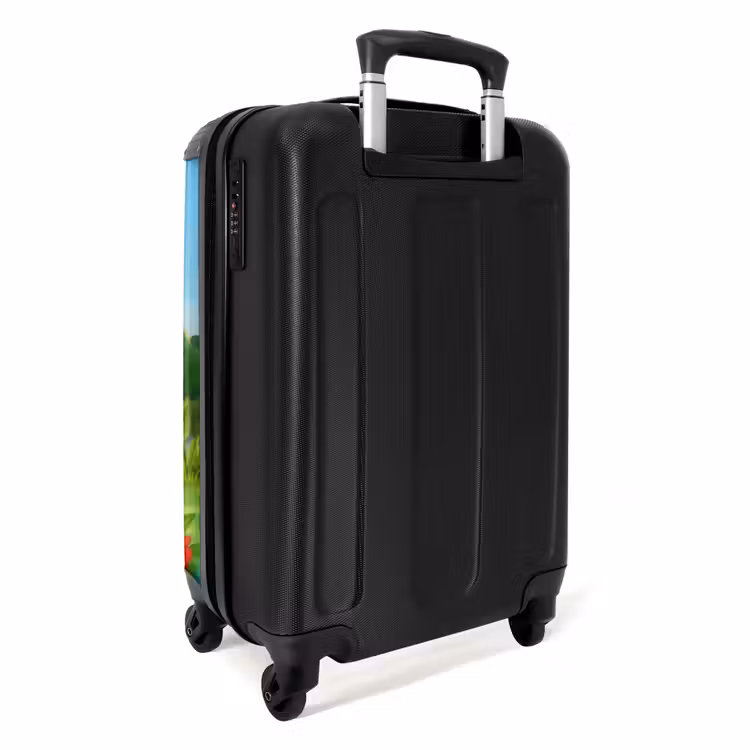roel-roodkuif NBS - Handbagage koffer - Unisex middel -achterkant