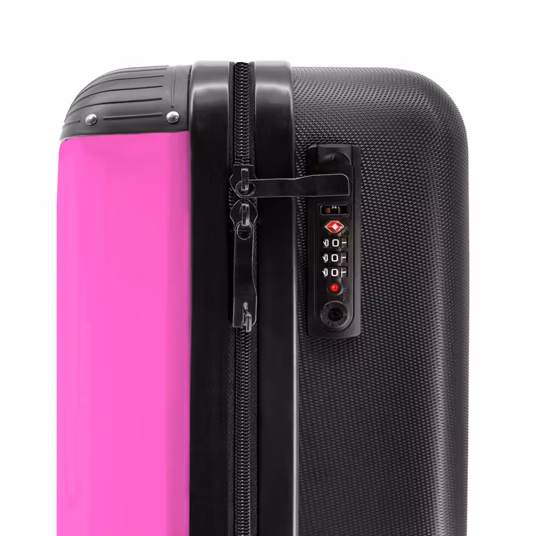 Koffer - Roze - Peper - taco - Roze - Peper - taco NBS - Handbagage koffer - Volwassenen Unisex middel