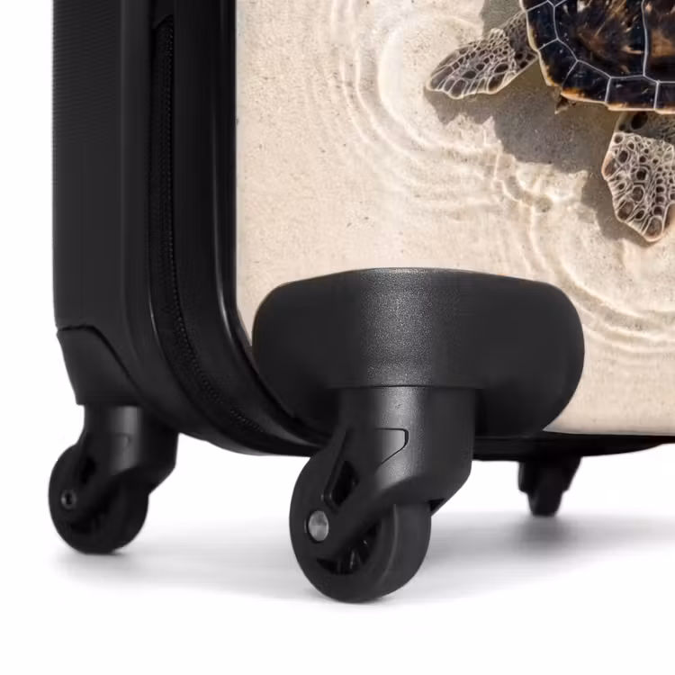 Koffer - Schildpad - Helder water - Strand - Dieren - Natuur - Schildpad - Helder water - Strand - Dieren - Natuur NBS - Handbagage koffer - Volwassenen Unisex middel