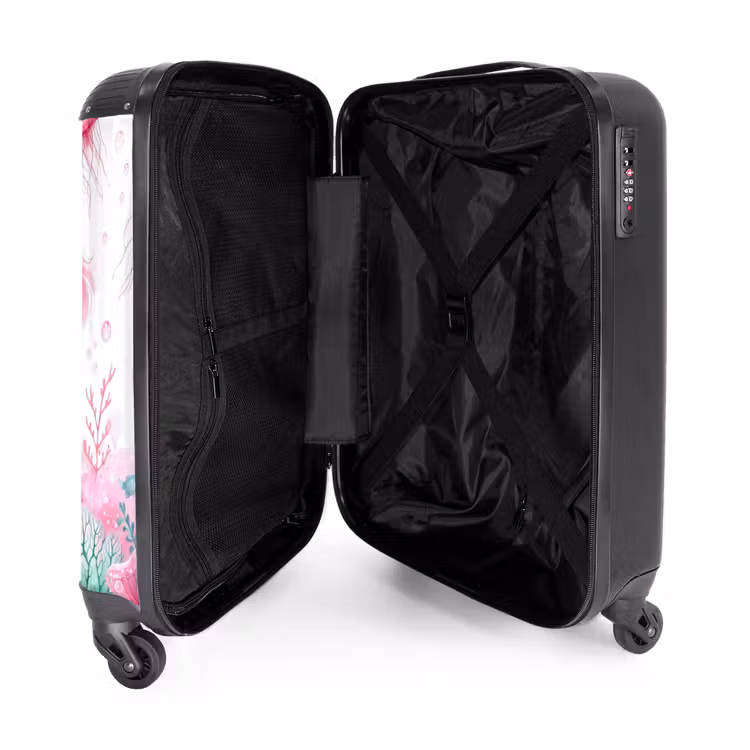 Serena schelpenkind NBS - Handbagage koffer - Unisex middel -binnenkant