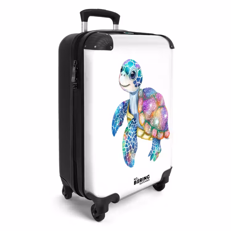 sjonny-schildpad NBS - Handbagage koffer - Unisex middel -productfoto_3d