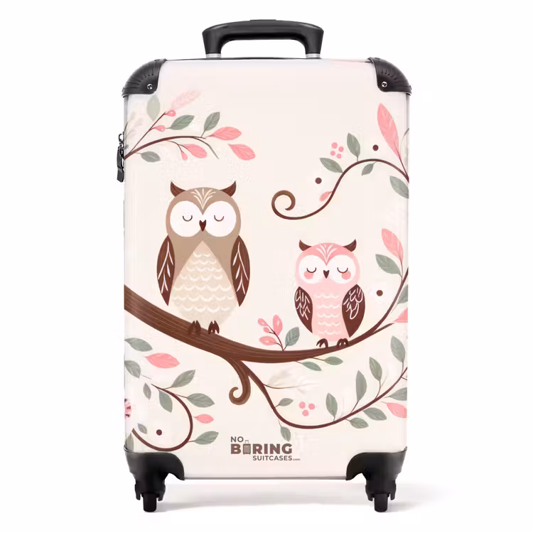 Slome slaapuiltjes NBS - Handbagage koffer - Unisex middel -productfoto_recht