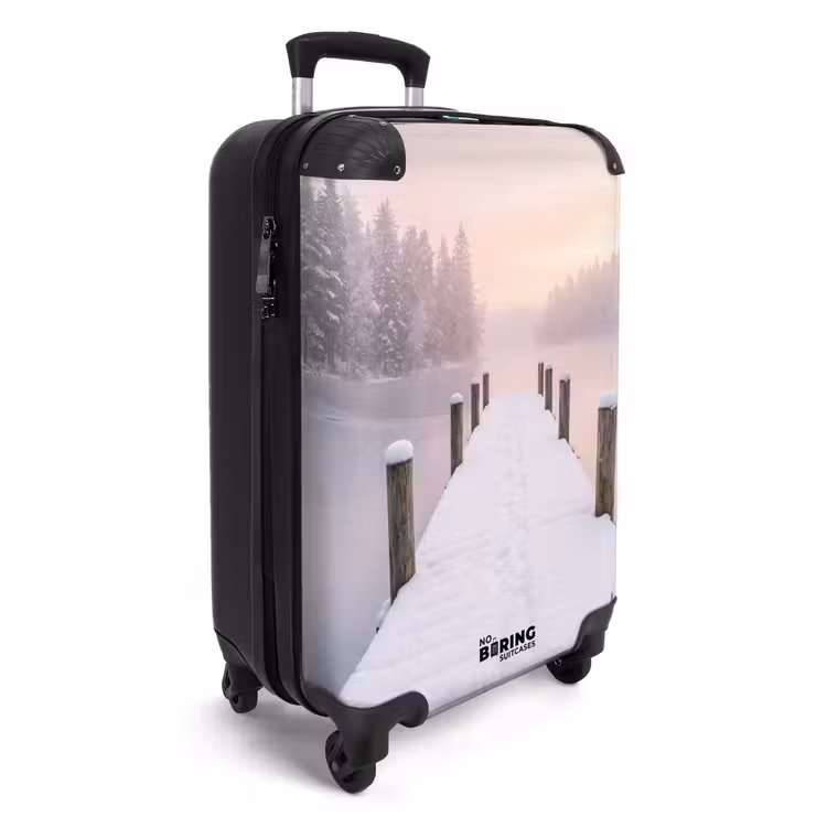 Koffer - Steiger - Meer - Mist - Winter - Serene - Steiger - Meer - Mist - Winter - Serene NBS - Handbagage koffer - Volwassenen Unisex middel