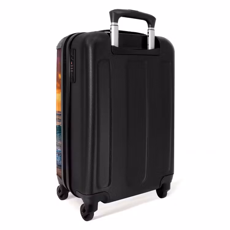 Koffer - Strand - Zonsopgang - Tropisch - Natuur - Oranje - Strand - Zonsopgang - Tropisch - Natuur - Oranje NBS - Handbagage koffer - Volwassenen Unisex middel