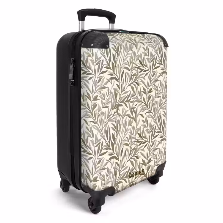 Takken - Botanisch - Taupe NBS - Handbagage koffer - Volwassenen Unisex middel -productfoto_3d