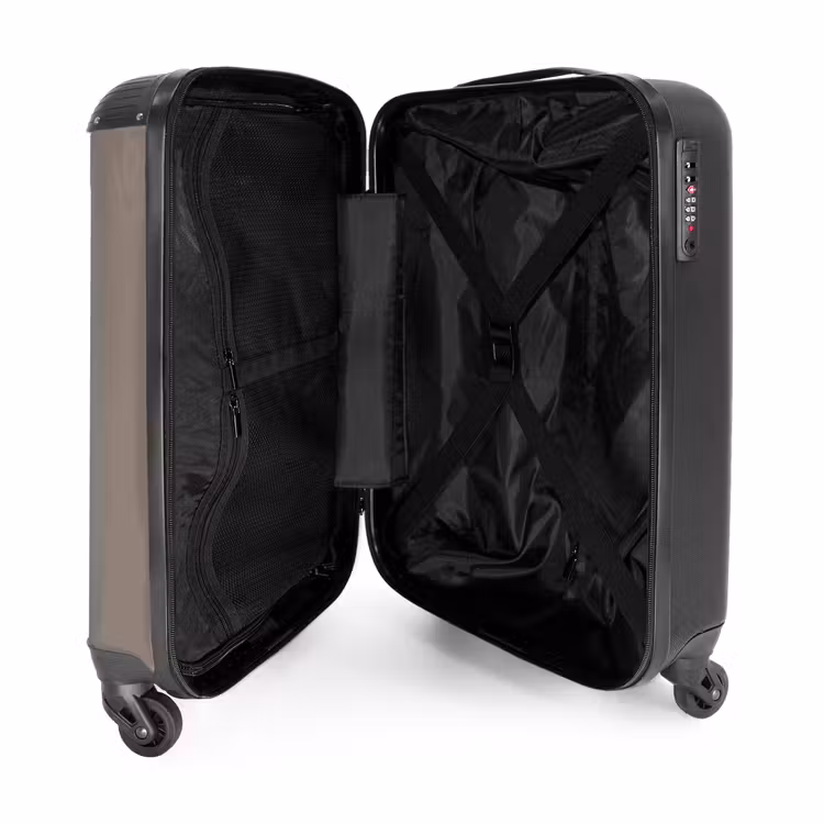 2 NBS - Handbagage koffer - Unisex middel -binnenkant