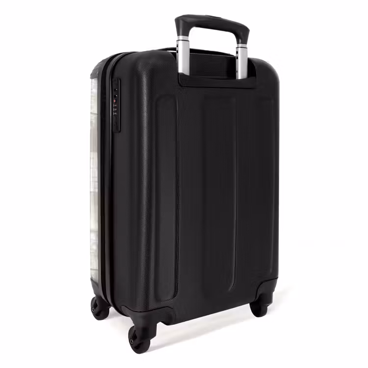 Tegel - Patroon - Verweerd NBS - Handbagage koffer - Volwassenen Unisex middel -achterkant
