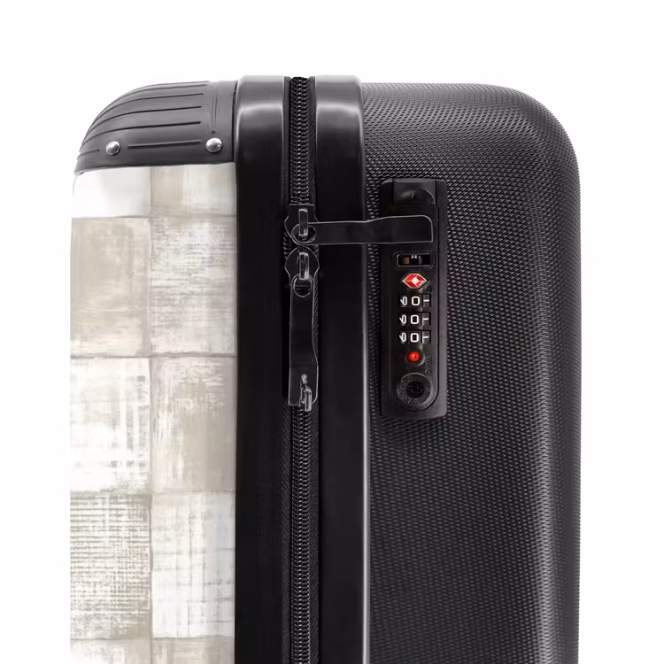 Tegel - Patroon - Verweerd NBS - Handbagage koffer - Volwassenen Unisex middel -slot