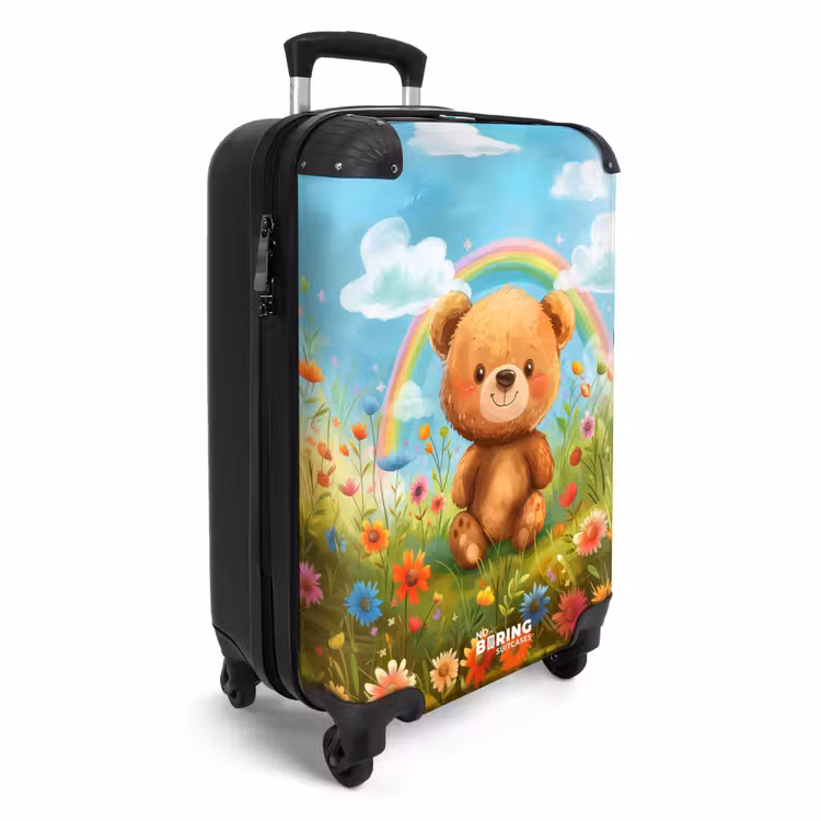 theodoor-teddybeer NBS - Handbagage koffer - Unisex middel -productfoto_3d