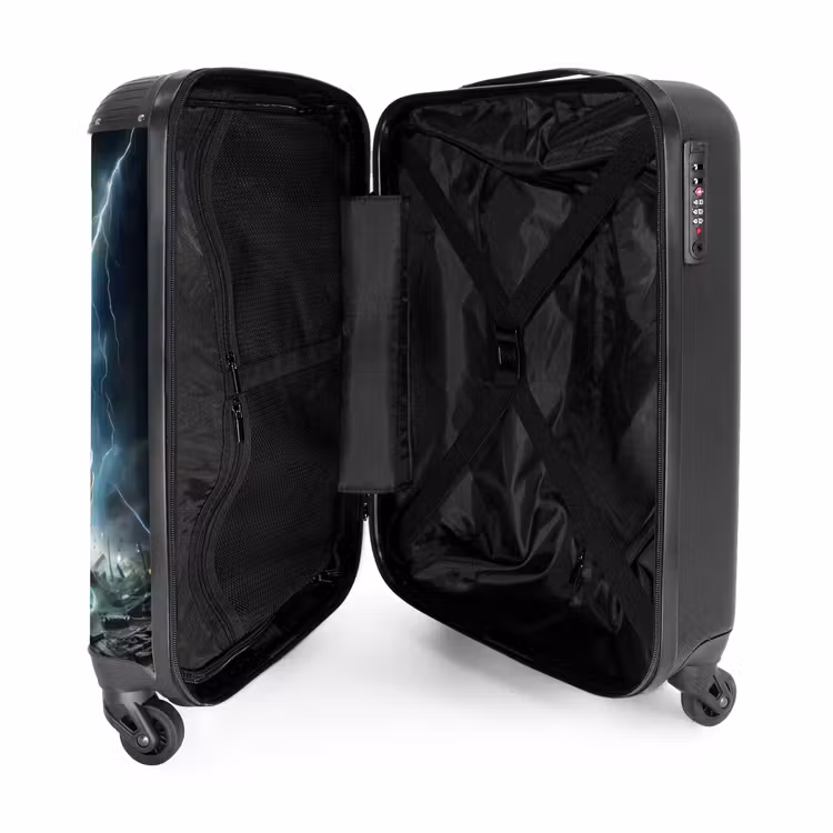 Thunder Wheels NBS - Handbagage koffer - Unisex middel -binnenkant