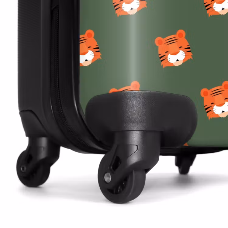 Tijger turbulentie NBS - Handbagage koffer - Unisex middel -wiel