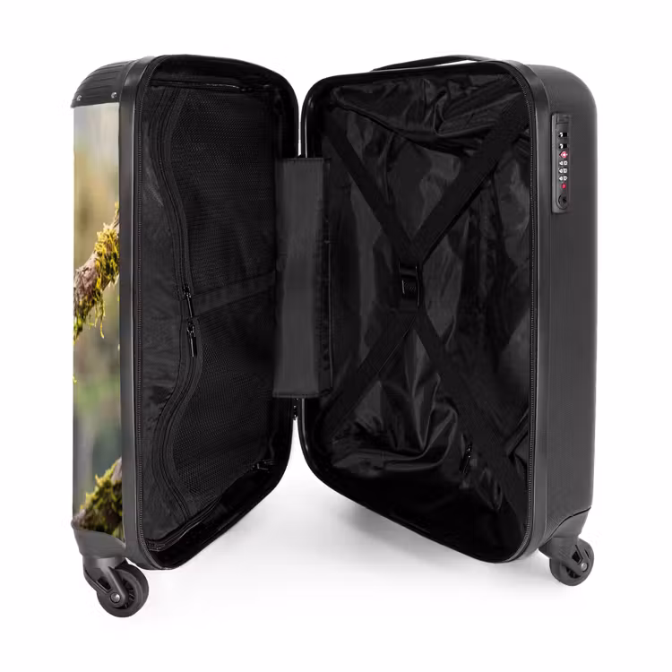 Koffer - Toekan - Jungle - Natuur - Kleurrijk - Toekan - Jungle - Natuur - Kleurrijk NBS - Handbagage koffer - Volwassenen Unisex middel