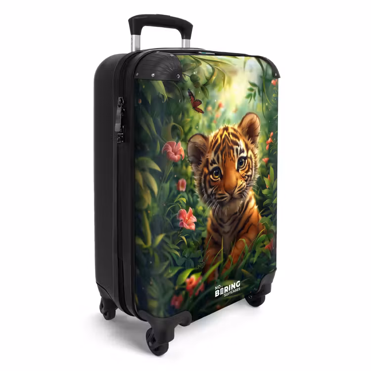 Tommy tijger NBS - Handbagage koffer - Unisex middel -productfoto_3d