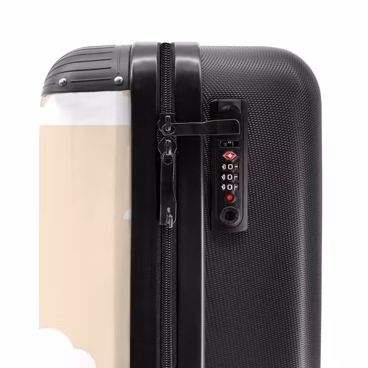 Koffer - Toren - Pisa - Architectuur - Minimalistisch - Beige - Toren - Pisa - Architectuur - Minimalistisch - Beige NBS - Handbagage koffer - Volwassenen Unisex middel