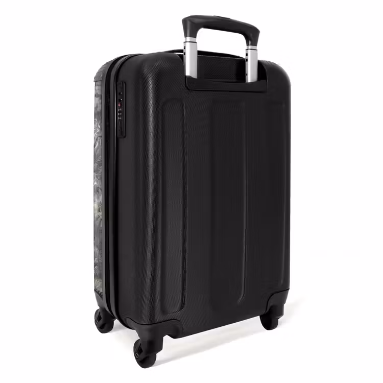Tropisch - Landschap - Illustratie NBS - Handbagage koffer - Volwassenen Unisex middel -achterkant